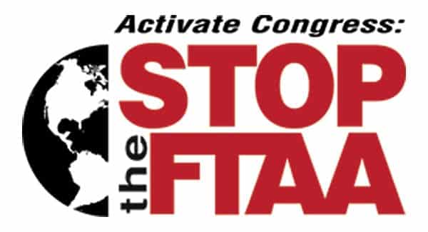 Activate Congress: Stop the FTAA