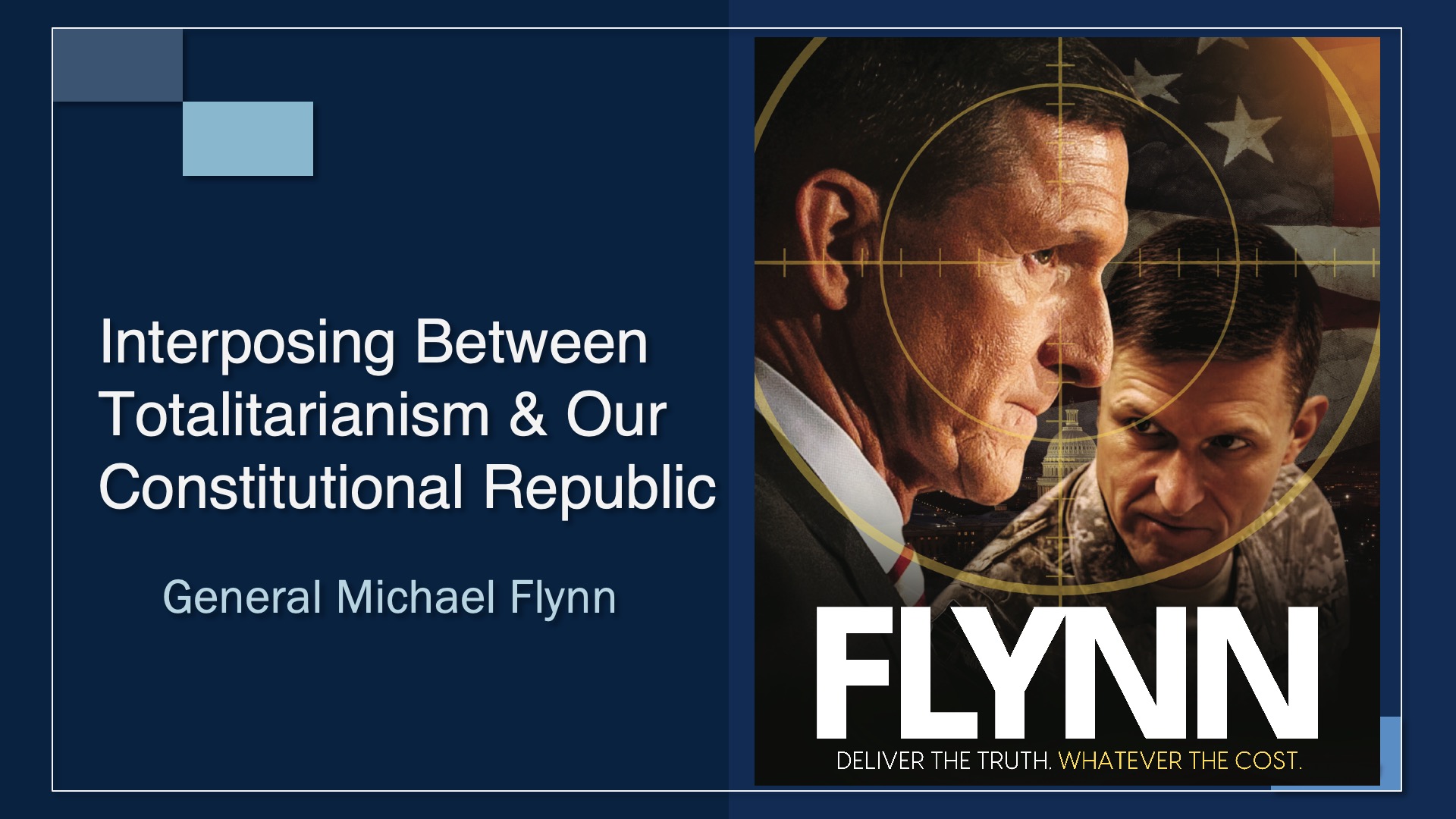 Michael T. Flynn: Standing In the Gap