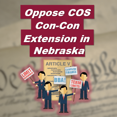 Stop Nebraska COS Con-Con Extension Application LR 31