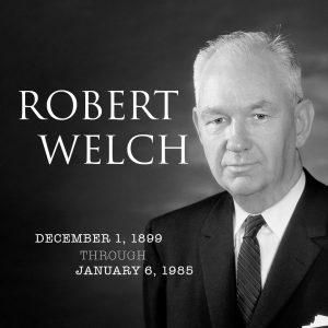 Virtual Meeting – The Robert Welch Book Club – Week 13