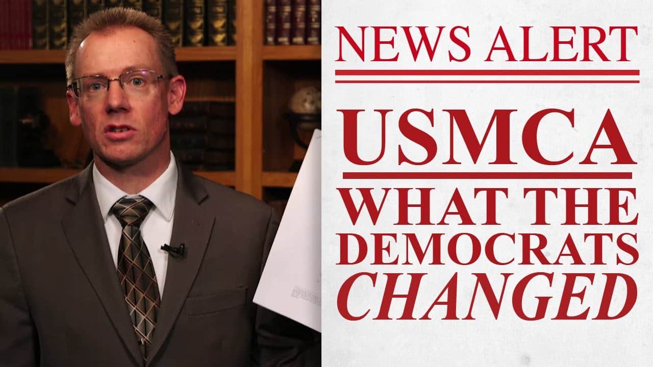 Exposing the Dem’s USCMA Changes