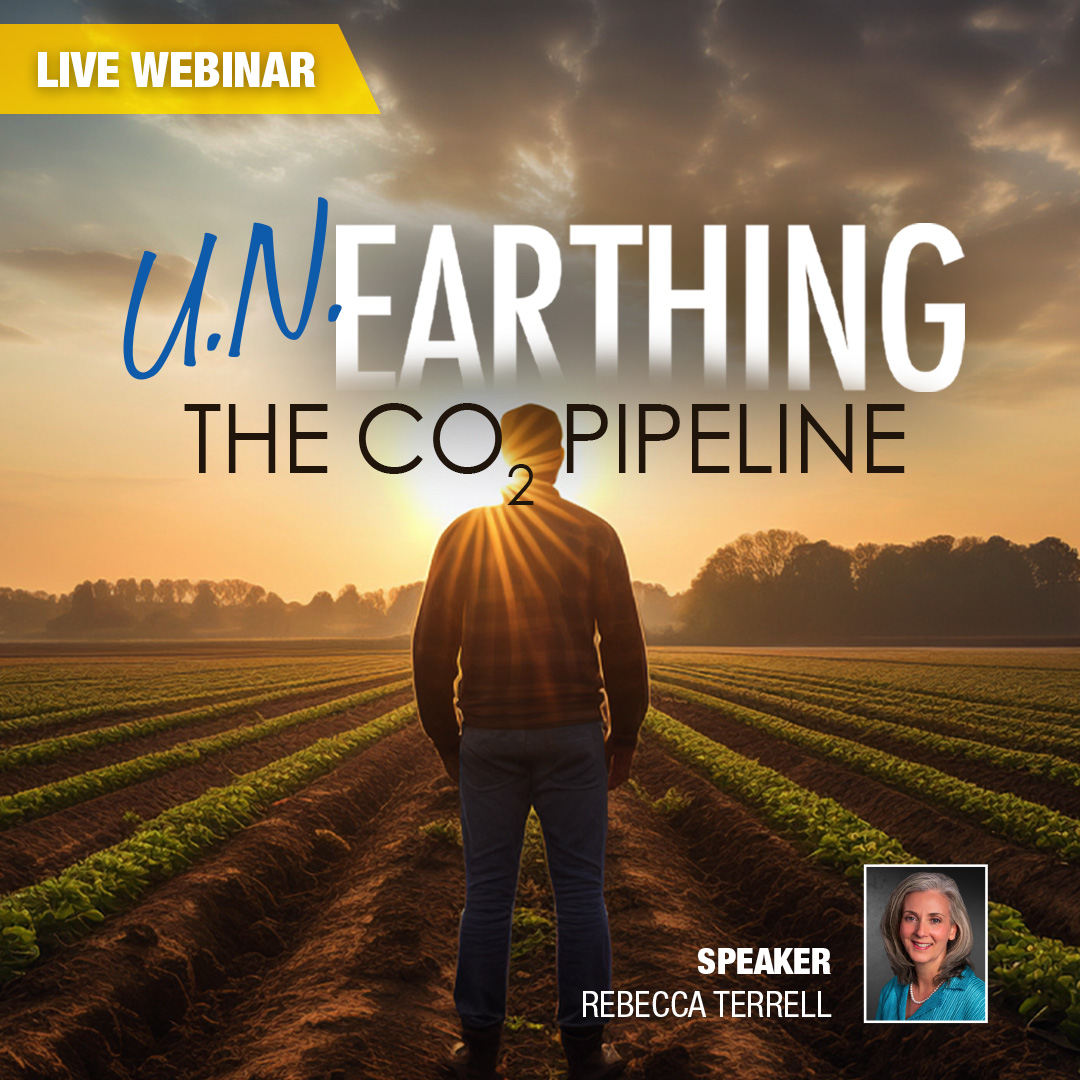 Live Zoom Webinar: Live Viewing of "UNearthing the CO2 Pipeline" Documentary With Rebecca Terrell