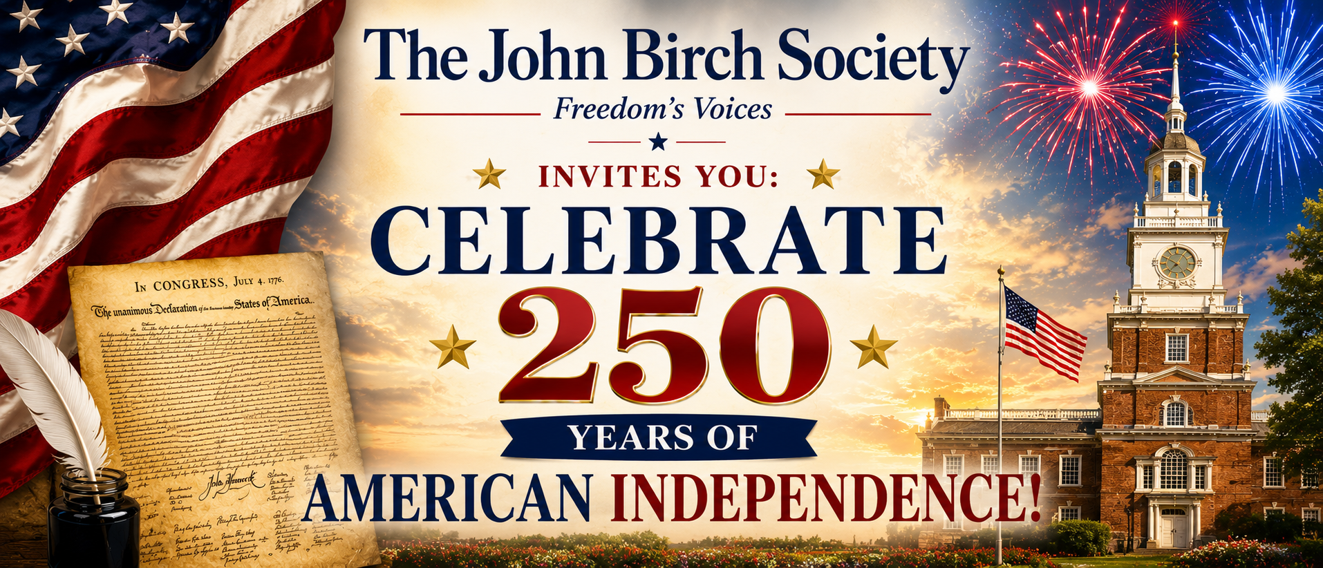 Live Webinar: "Celebrate 250 Years of American Independence!" With Michael Boyle