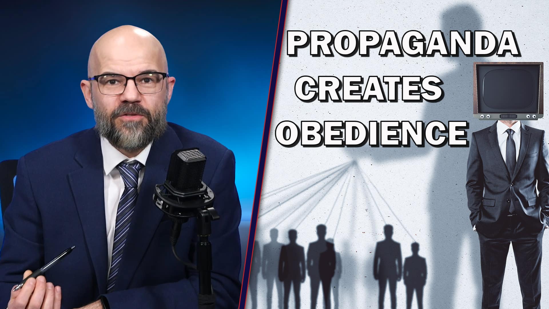 Media Propaganda & Academia Create Obedience 