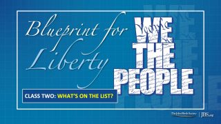 Class 2: What’s On the List?