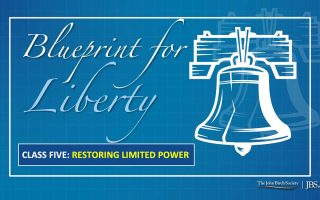 Class 5: Restoring Limited Power