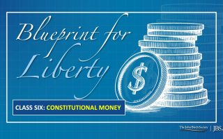 Class 6: Constitutional Money