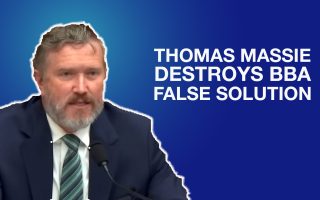 Thomas Massie Destroys BBA False Solution