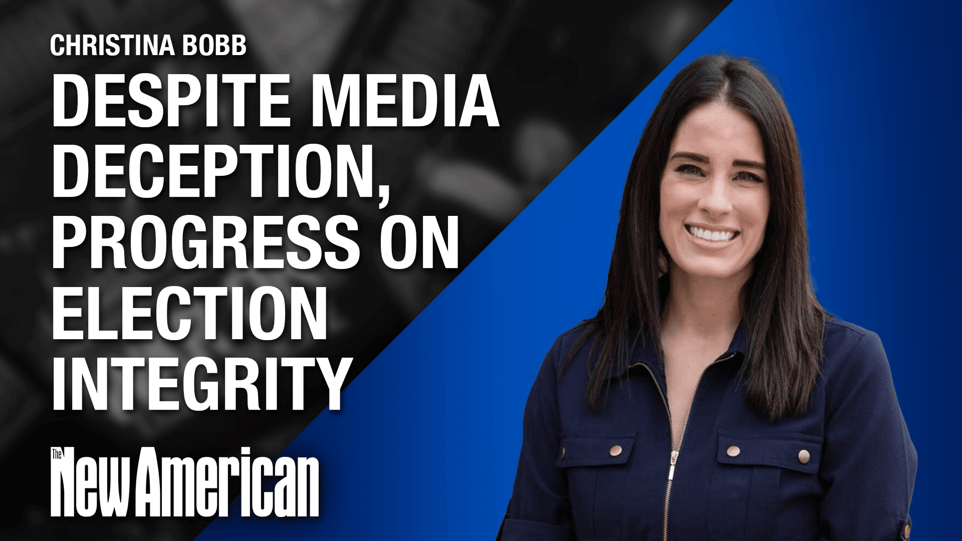 NextImg:Despite Media Deception, Progress on Election Integrity: Trump Attorney Christina Bobb - The New American