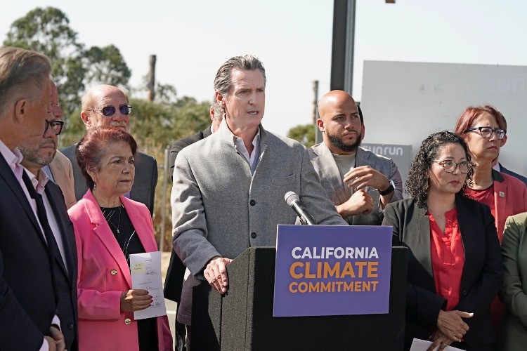 Newsom Signs New Climate Bills; Wants California to Lead “Great