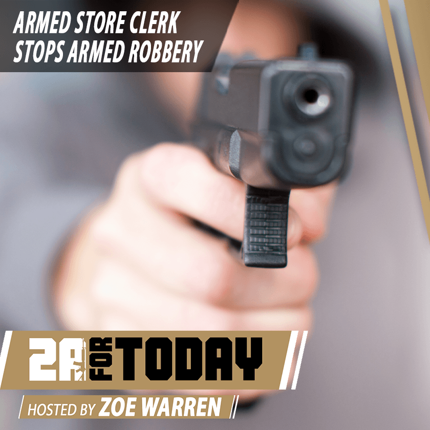 Armed Store Clerk Stops Armed Robbery | 2A For Today! Modern Militiaman