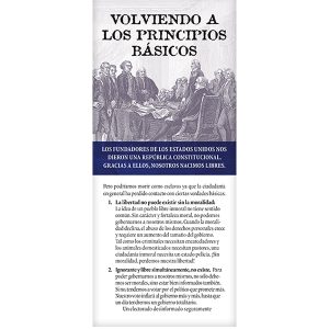 Volviendo a Principios Basicos (Back to Basics Pamphlet in Spanish)