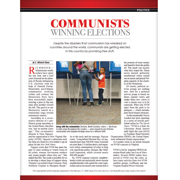 COMMUNISTS Winning Elections reprint