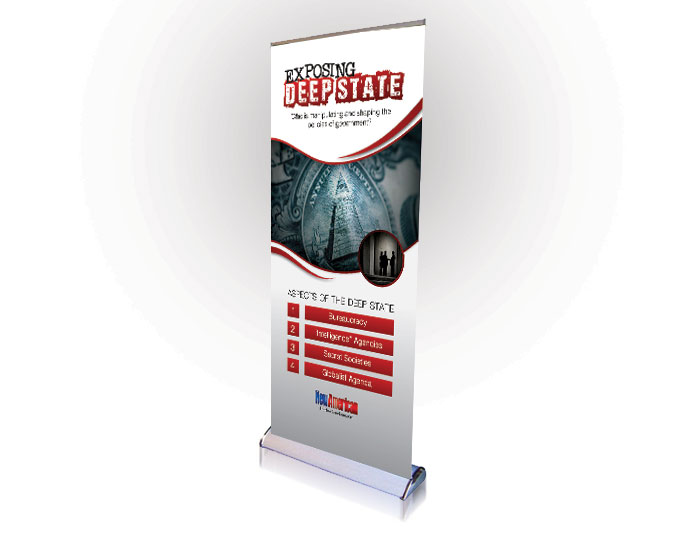 DOWNLOAD - DEEP STATE Pull up Banner