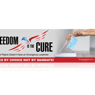 Freedom is the Cure/Masks Billboard version 2-0