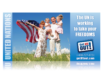 DOWNLOAD -  The UN is Working to Take Your FREEDOMS Banner  -4'x8'